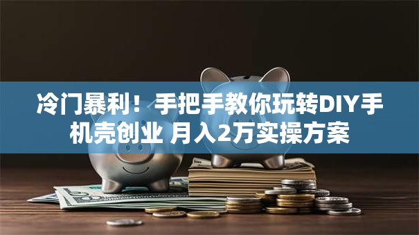 冷门暴利！手把手教你玩转DIY手机壳创业 月入2万实操方案