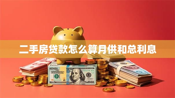 二手房贷款怎么算月供和总利息