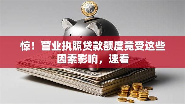 惊！营业执照贷款额度竟受这些因素影响，速看