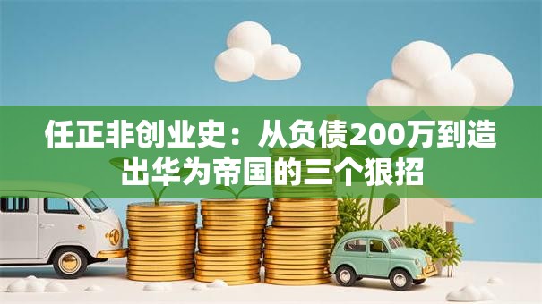 任正非创业史：从负债200万到造出华为帝国的三个狠招