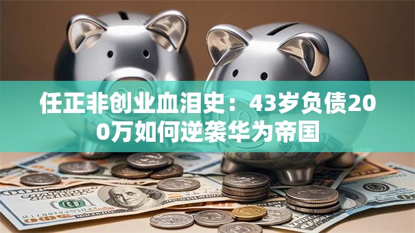 任正非创业血泪史：43岁负债200万如何逆袭华为帝国
