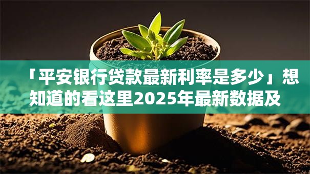 「平安银行贷款最新利率是多少」想知道的看这里2025年最新数据及影响因素全解析