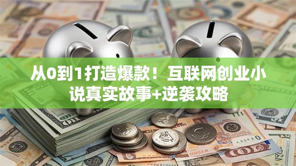 从0到1打造爆款！互联网创业小说真实故事+逆袭攻略