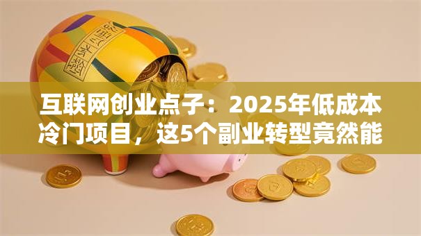互联网创业点子：2025年低成本冷门项目，这5个副业转型竟然能月入5万？