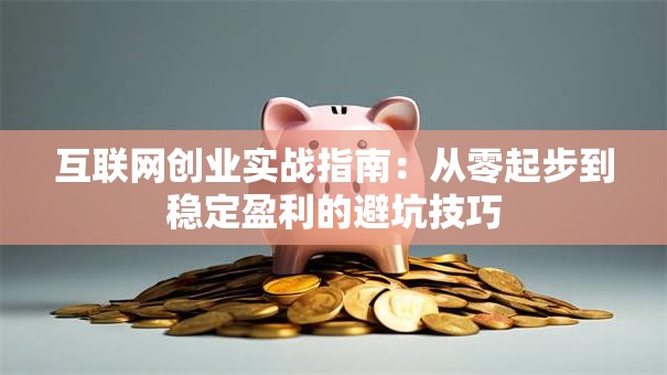 互联网创业实战指南：从零起步到稳定盈利的避坑技巧