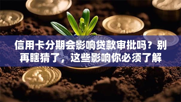 信用卡分期会影响贷款审批吗？别再瞎猜了，这些影响你必须了解