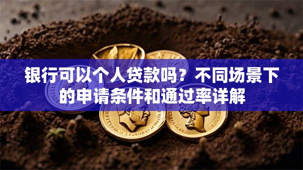 银行可以个人贷款吗？不同场景下的申请条件和通过率详解