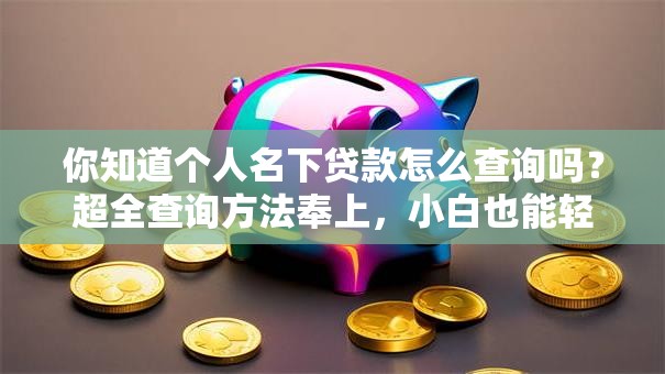 你知道个人名下贷款怎么查询吗？超全查询方法奉上，小白也能轻松搞定