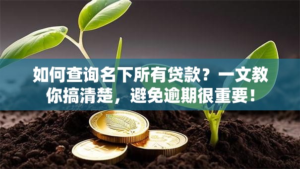 如何查询名下所有贷款？一文教你搞清楚，避免逾期很重要！
