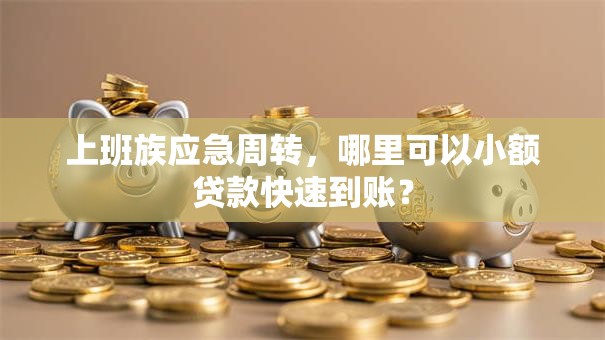 上班族应急周转，哪里可以小额贷款快速到账？