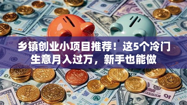 乡镇创业小项目推荐！这5个冷门生意月入过万，新手也能做