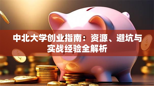 中北大学创业指南：资源、避坑与实战经验全解析