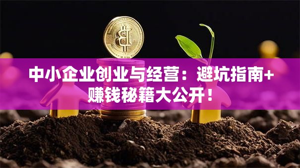 中小企业创业与经营：避坑指南+赚钱秘籍大公开！