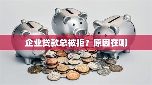 企业贷款总被拒？原因在哪