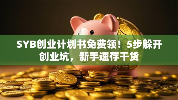 SYB创业计划书免费领！5步躲开创业坑，新手速存干货