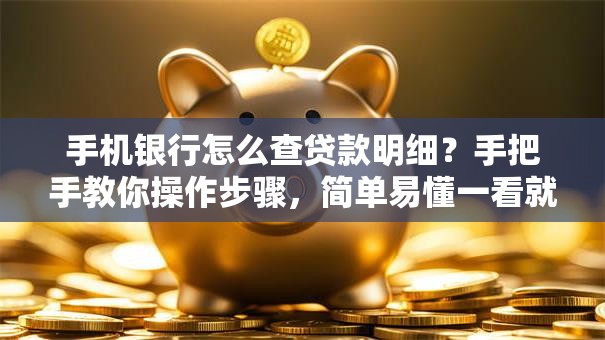 手机银行怎么查贷款明细？手把手教你操作步骤，简单易懂一看就会！