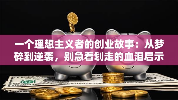 一个理想主义者的创业故事：从梦碎到逆袭，别急着划走的血泪启示录