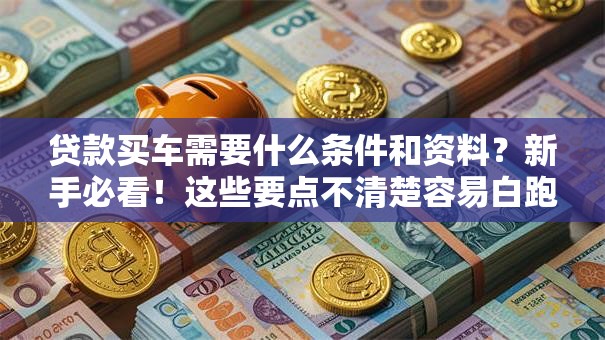 贷款买车需要什么条件和资料？新手必看！这些要点不清楚容易白跑