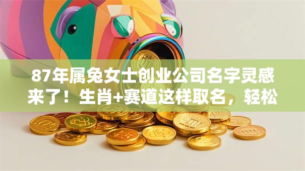 87年属兔女士创业公司名字灵感来了！生肖+赛道这样取名，轻松打造爆款品牌