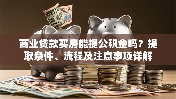 商业贷款买房能提公积金吗？提取条件、流程及注意事项详解