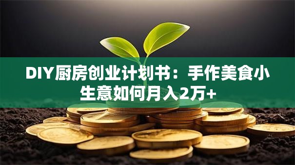 DIY厨房创业计划书：手作美食小生意如何月入2万+