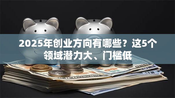 2025年创业方向有哪些？这5个领域潜力大、门槛低