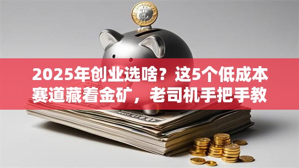 2025年创业选啥？这5个低成本赛道藏着金矿，老司机手把手教你避坑丨创业干货指南