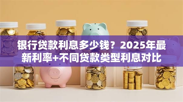 银行贷款利息多少钱？2025年最新利率+不同贷款类型利息对比
