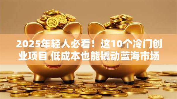 2025年轻人必看！这10个冷门创业项目 低成本也能撬动蓝海市场