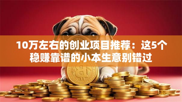 10万左右的创业项目推荐：这5个稳赚靠谱的小本生意别错过