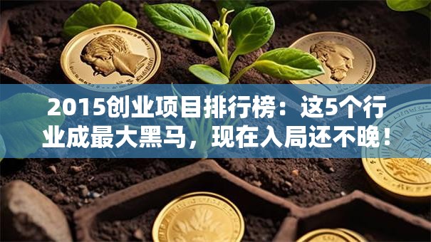 2015创业项目排行榜：这5个行业成最大黑马，现在入局还不晚！