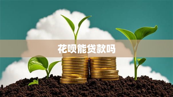 花呗能贷款吗