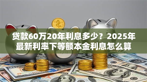 贷款60万20年利息多少？2025年最新利率下等额本金利息怎么算