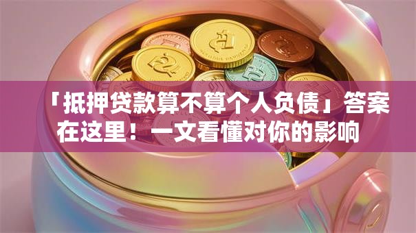 「抵押贷款算不算个人负债」答案在这里！一文看懂对你的影响