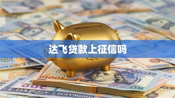 达飞贷款上征信吗