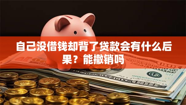 自己没借钱却背了贷款会有什么后果？能撤销吗