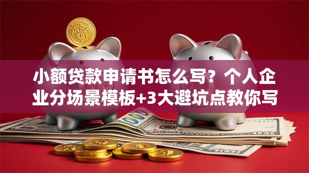 小额贷款申请书怎么写？个人企业分场景模板+3大避坑点教你写对