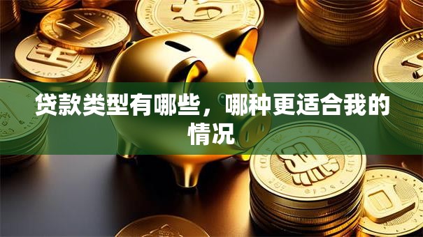 贷款类型有哪些，哪种更适合我的情况