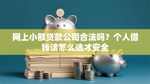 网上小额贷款公司合法吗？个人借钱该怎么选才安全