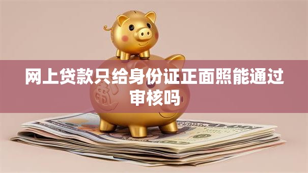 网上贷款只给身份证正面照能通过审核吗