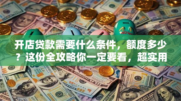 开店贷款需要什么条件，额度多少？这份全攻略你一定要看，超实用！