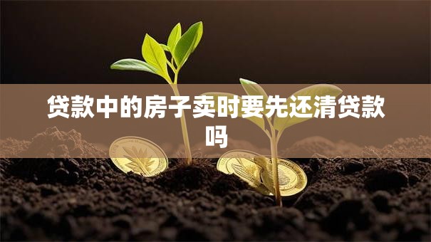 贷款中的房子卖时要先还清贷款吗