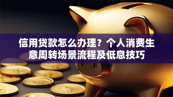 信用贷款怎么办理？个人消费生意周转场景流程及低息技巧