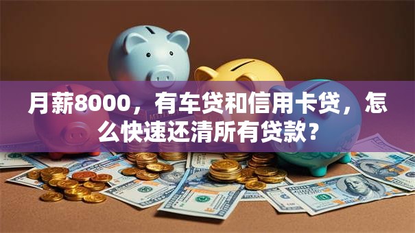 月薪8000，有车贷和信用卡贷，怎么快速还清所有贷款？