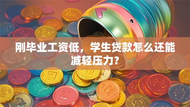 刚毕业工资低，学生贷款怎么还能减轻压力？