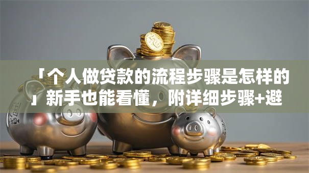 「个人做贷款的流程步骤是怎样的」新手也能看懂，附详细步骤+避坑要点，超实用