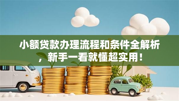 小额贷款办理流程和条件全解析，新手一看就懂超实用！