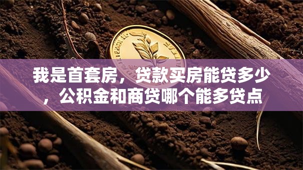 我是首套房，贷款买房能贷多少，公积金和商贷哪个能多贷点