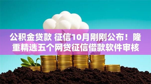 公积金贷款 征信10月刚刚公布！隆重精选五个网贷征信借款软件审核严格