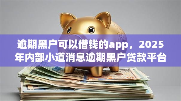 逾期黑户可以借钱的app，2025年内部小道消息逾期黑户贷款平台可以借钱